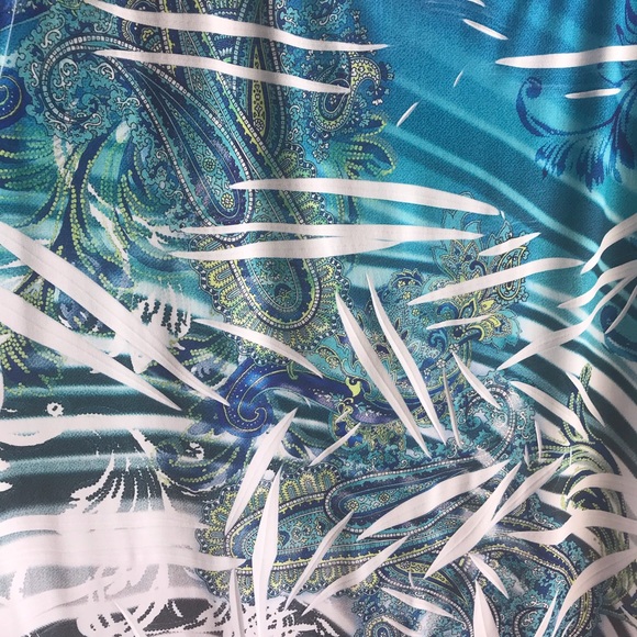 ☀️Avenue / Paisley Sublimation Dress - 22/24 (EUC) - Picture 3 of 5